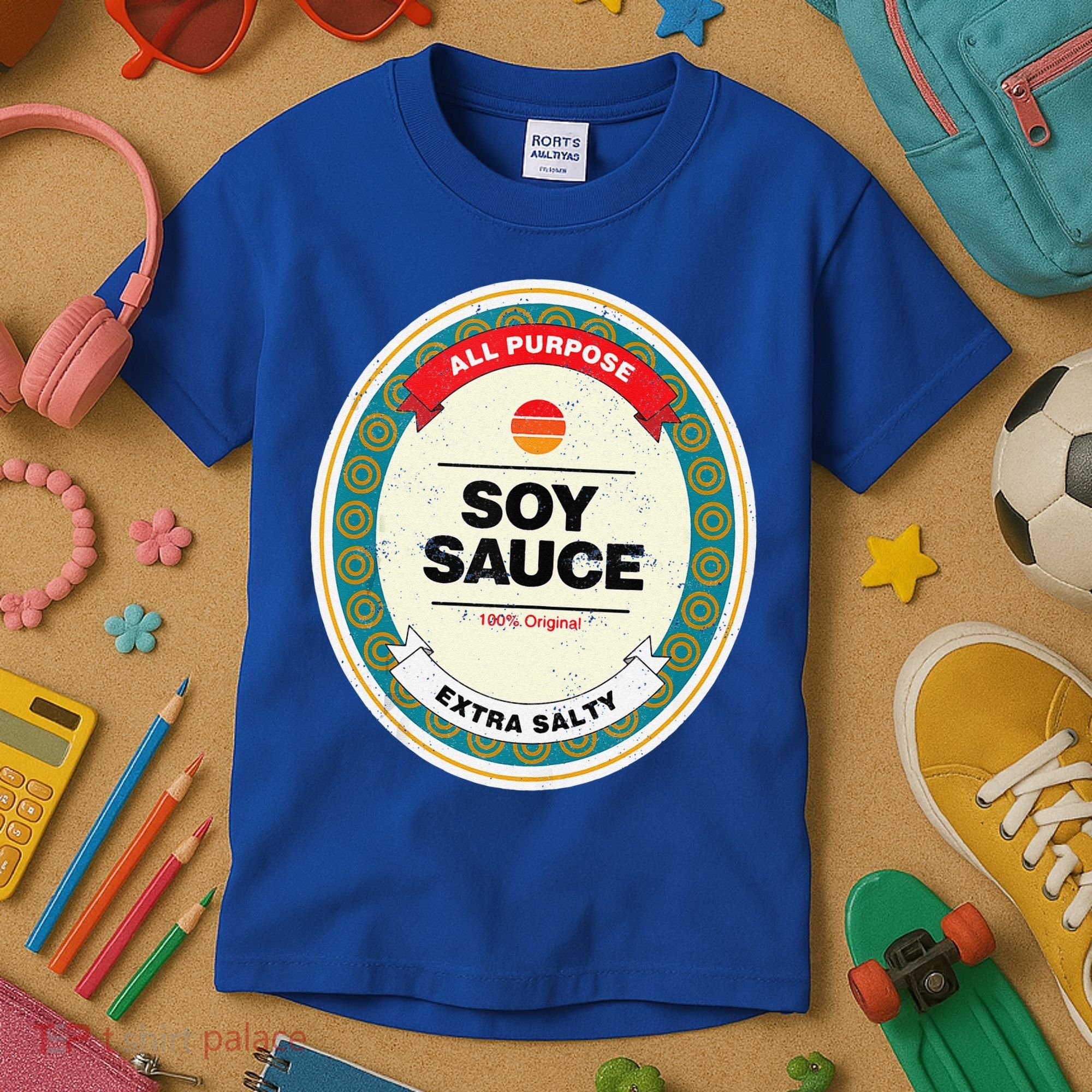 Soy Sauce Funny Halloween Costume Kids T-Shirt