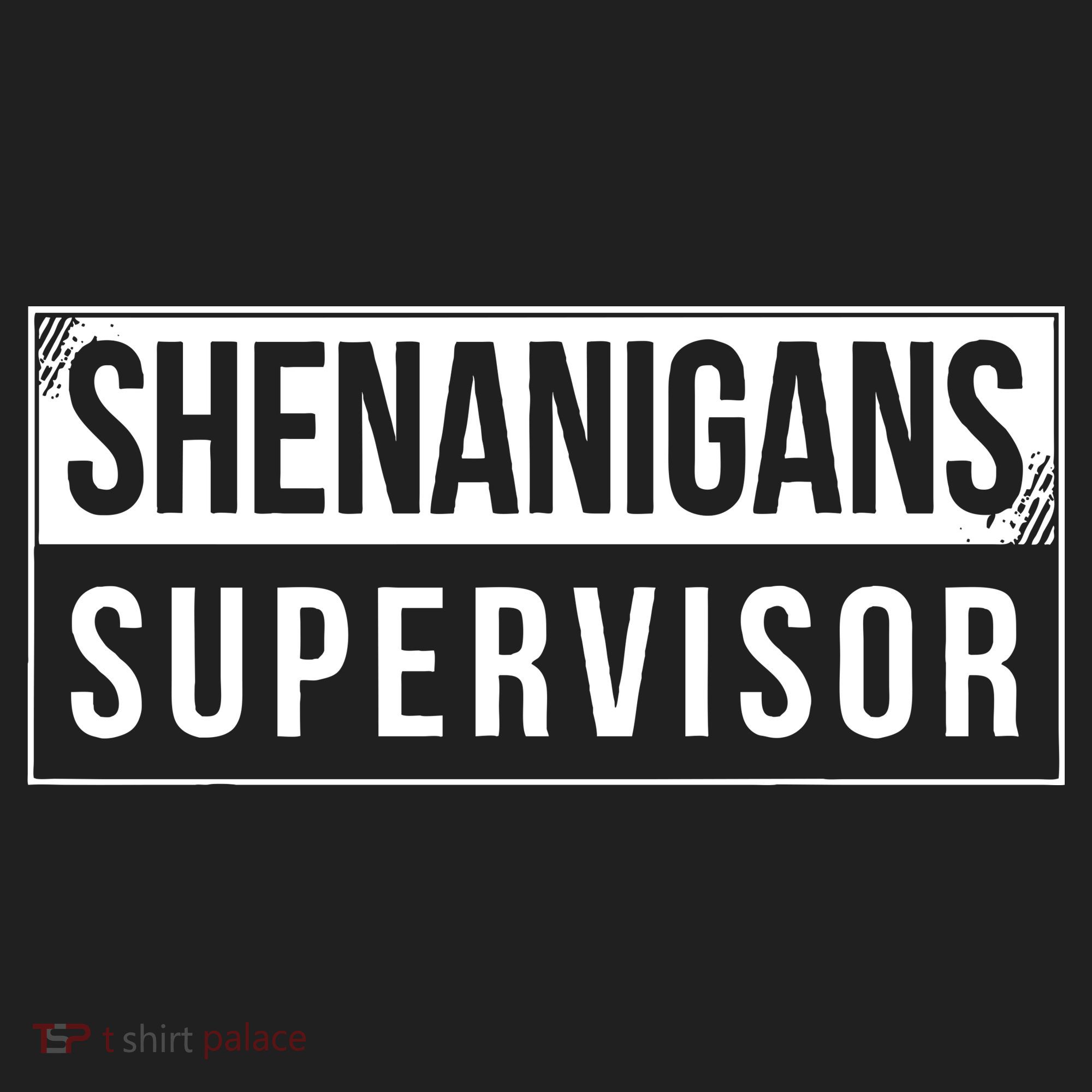 Shenanigans Supervisor Funny St Patricks Day Women's Sweatshirt