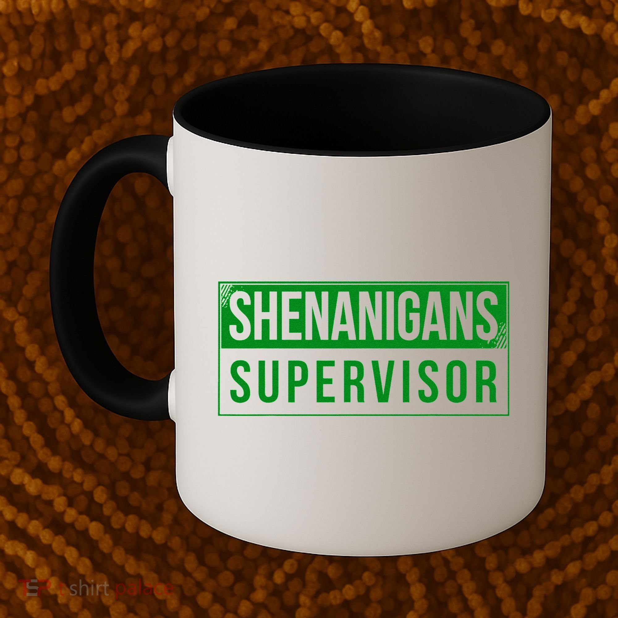 Shenanigans Supervisor Funny St Patricks Day Coffee Mug
