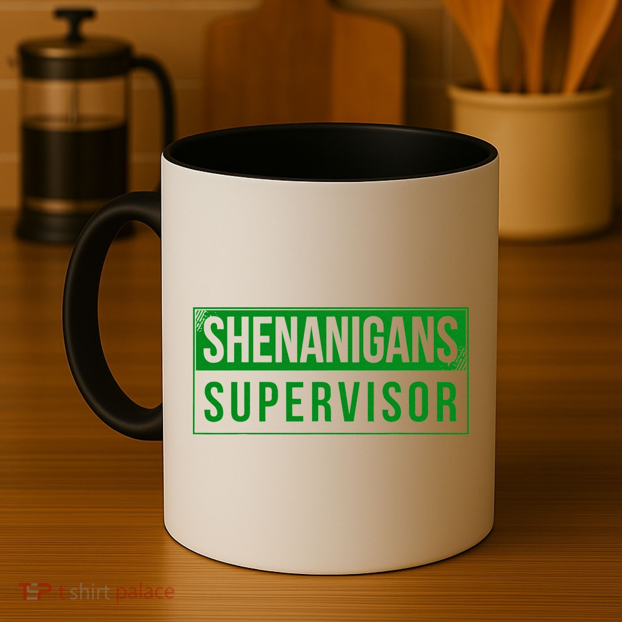 Shenanigans Supervisor Funny St Patricks Day Coffee Mug