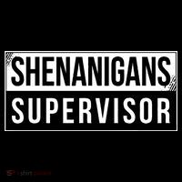 Shenanigans Supervisor Funny St Patricks Day Tank Top thumb 6