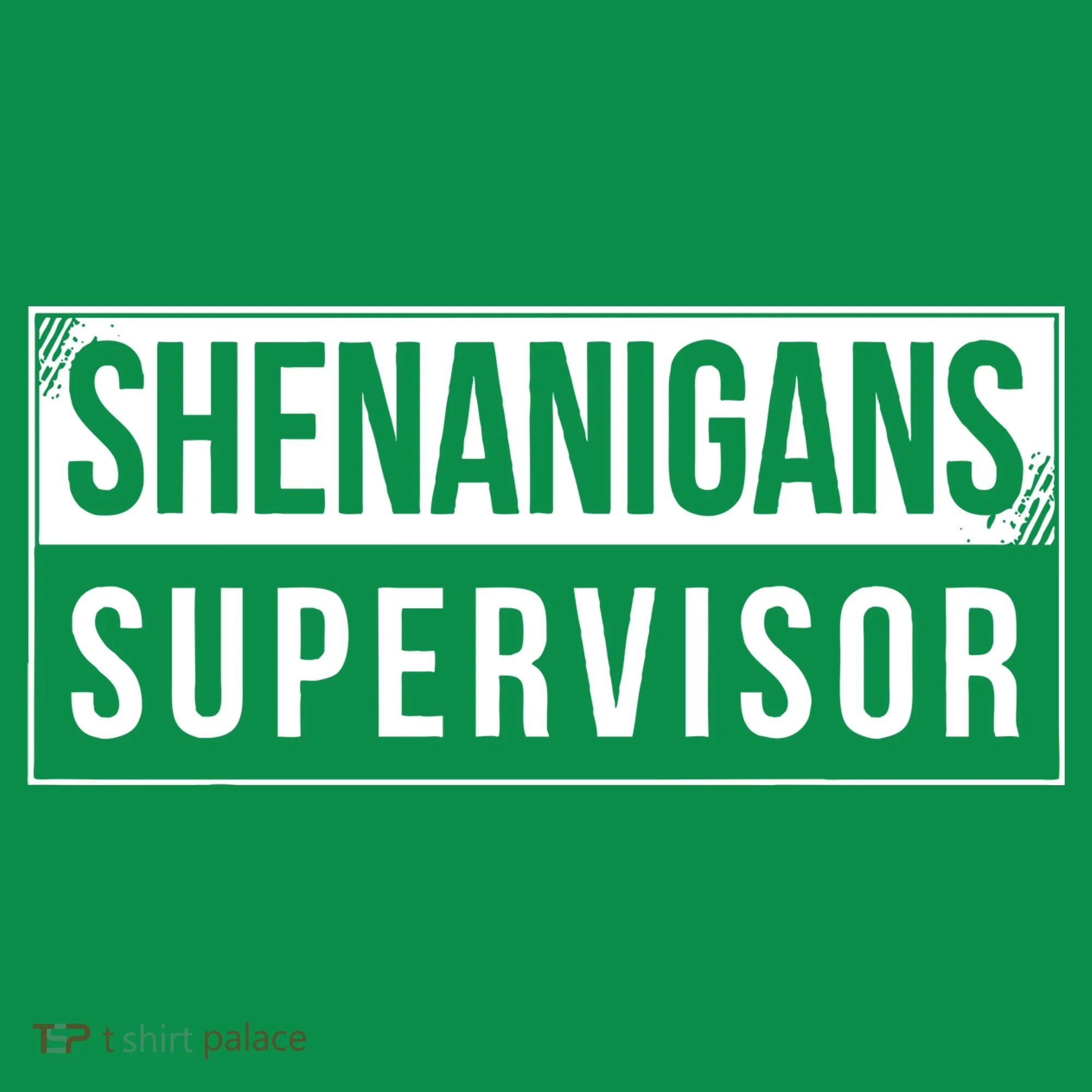 Shenanigans Supervisor Funny St Patricks Day Hoodie
