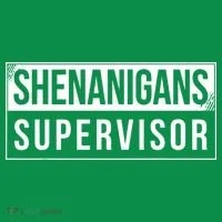 Shenanigans Supervisor Funny St Patricks Day Sweatshirt thumb 3