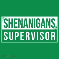 Shenanigans Supervisor Funny St Patricks Day Coaster thumb 2