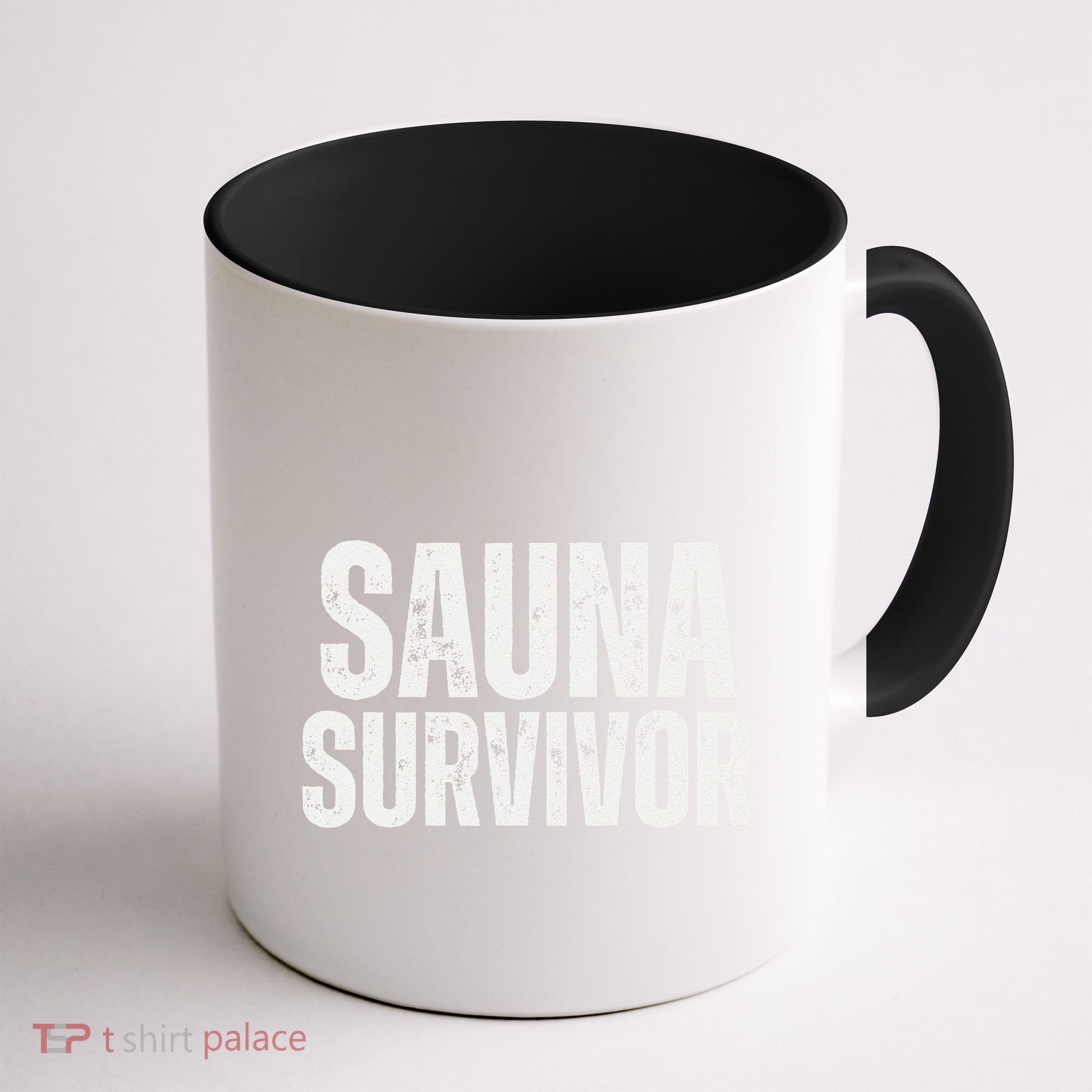 Sauna Survivor Funny For Infrared Sauna Lovers Coffee Mug