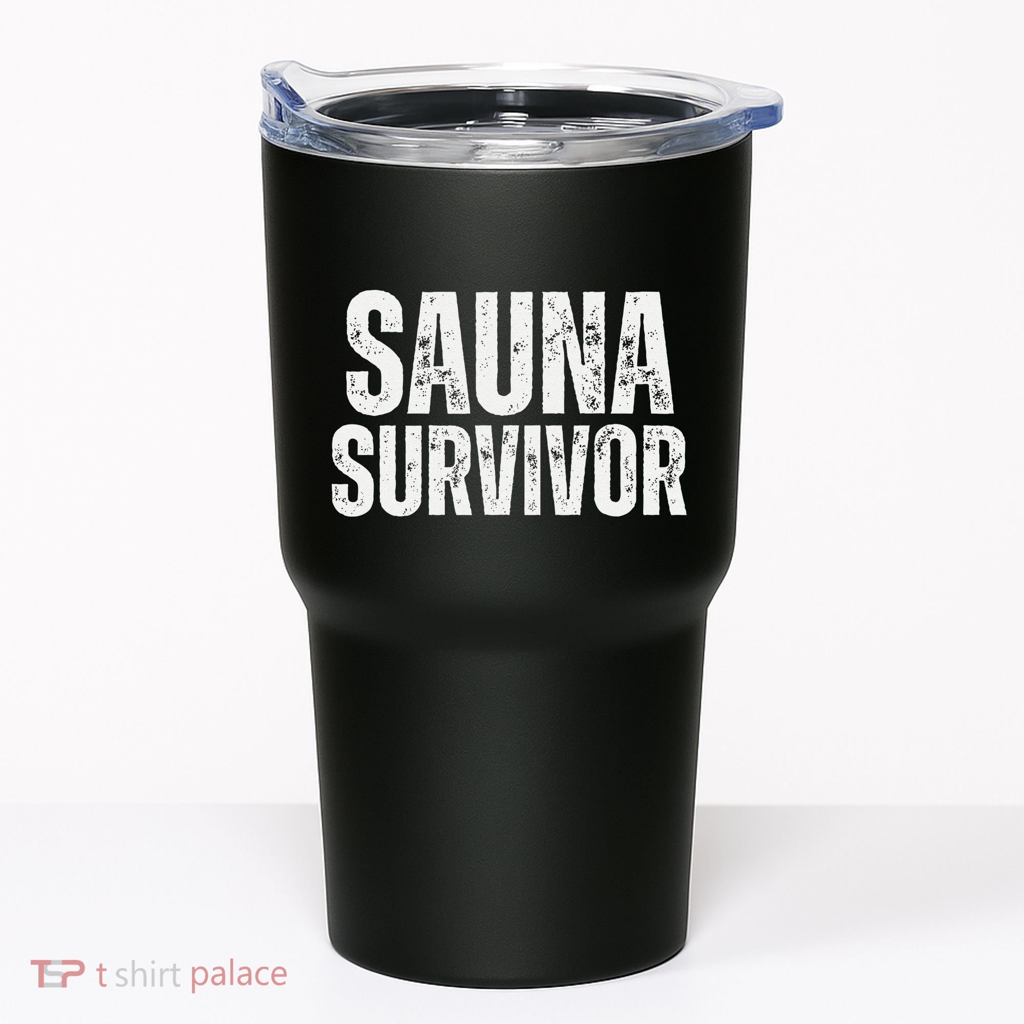 Sauna Survivor Funny For Infrared Sauna Lovers Tumbler