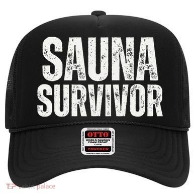 Sauna Survivor Funny For Infrared Sauna Lovers Hat