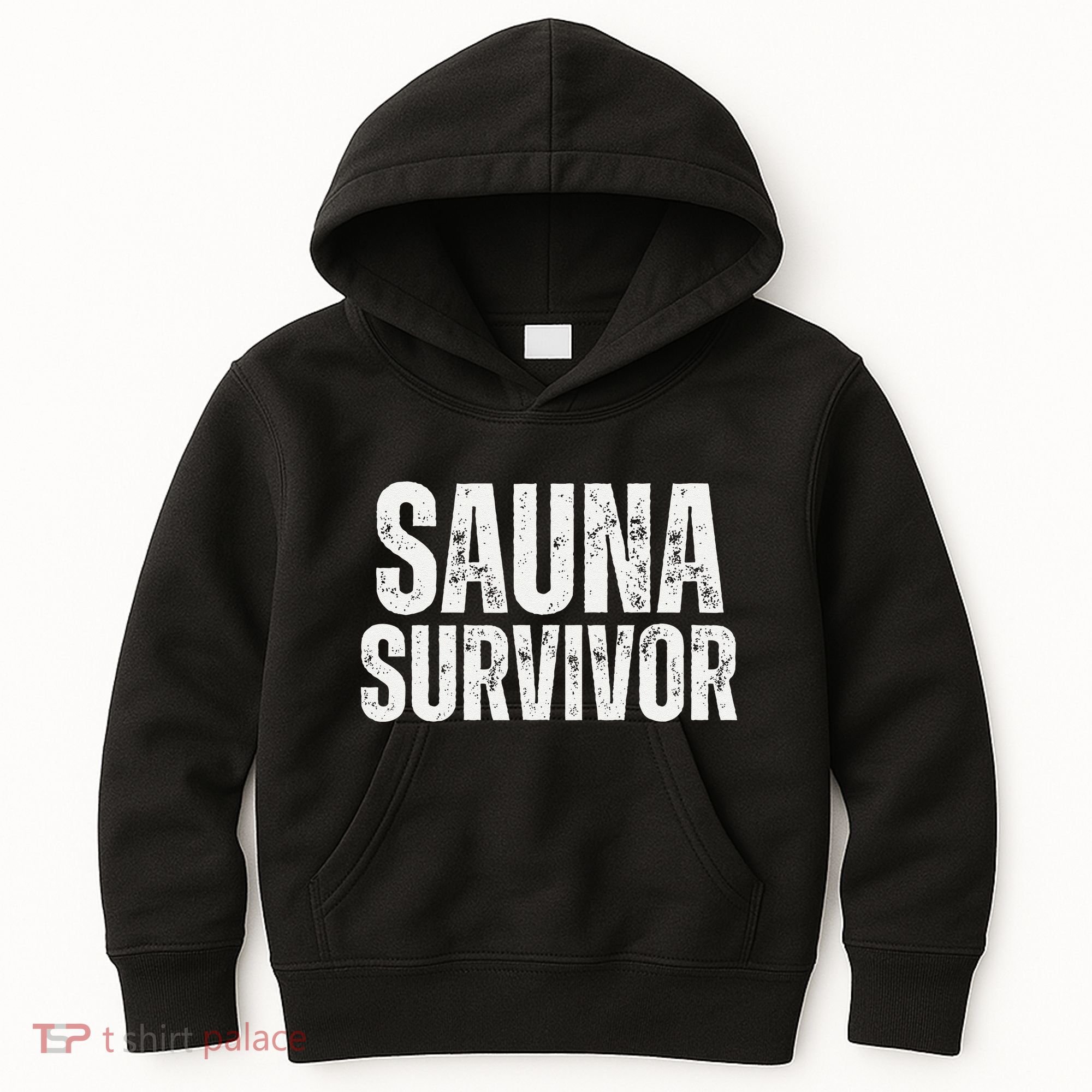 Sauna Survivor Funny For Infrared Sauna Lovers Kids Hoodie