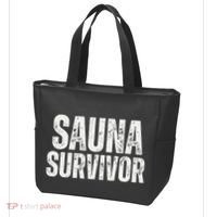 Sauna Survivor Funny For Infrared Sauna Lovers Tote Bag thumb 3