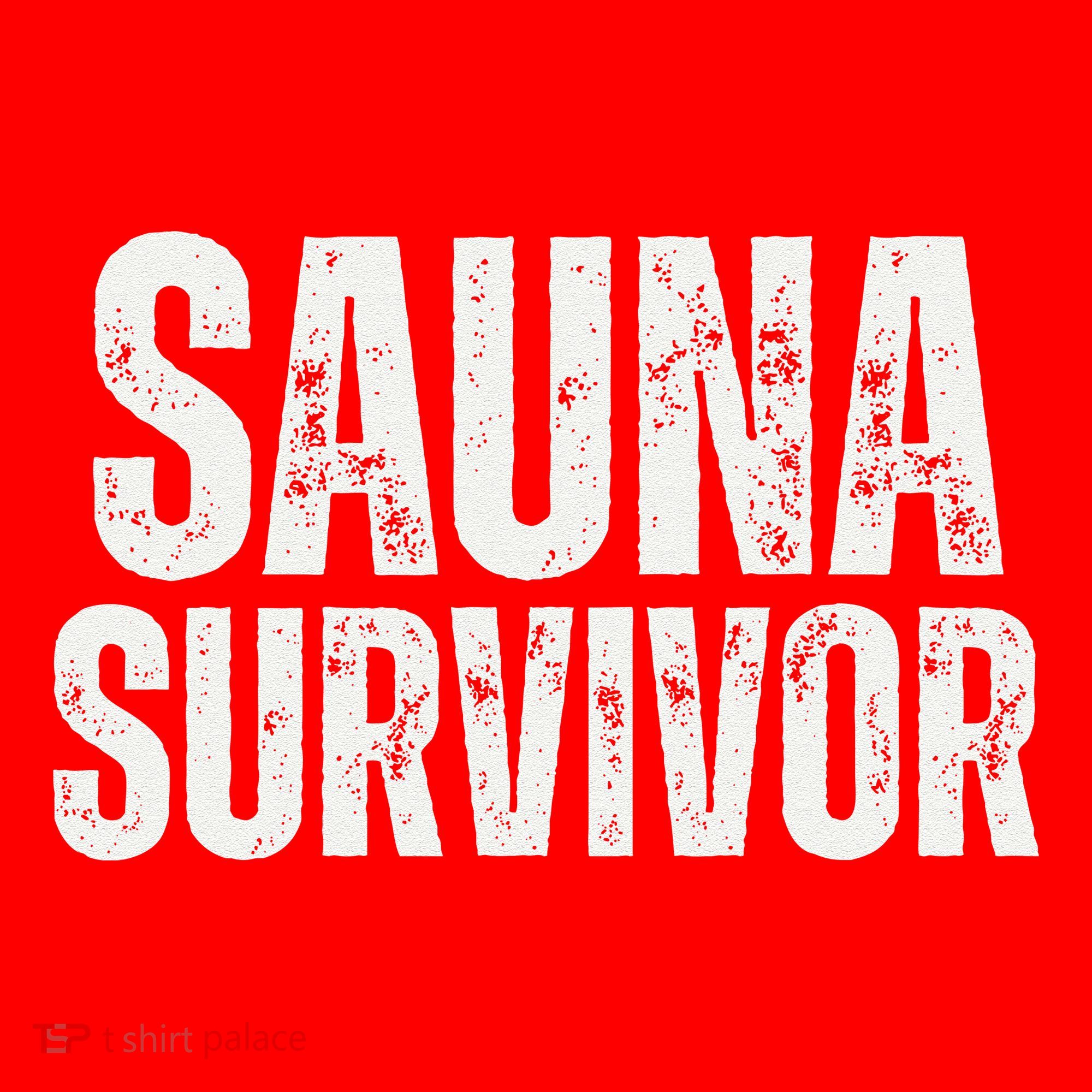 Sauna Survivor Funny For Infrared Sauna Lovers Santa Hat