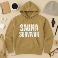 Sauna Survivor Funny For Infrared Sauna Lovers Hoodie thumb 3
