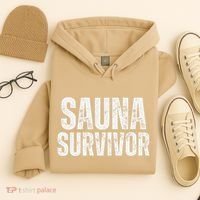Sauna Survivor Funny For Infrared Sauna Lovers Hoodie thumb 4