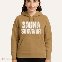 Sauna Survivor Funny For Infrared Sauna Lovers Hoodie thumb 5