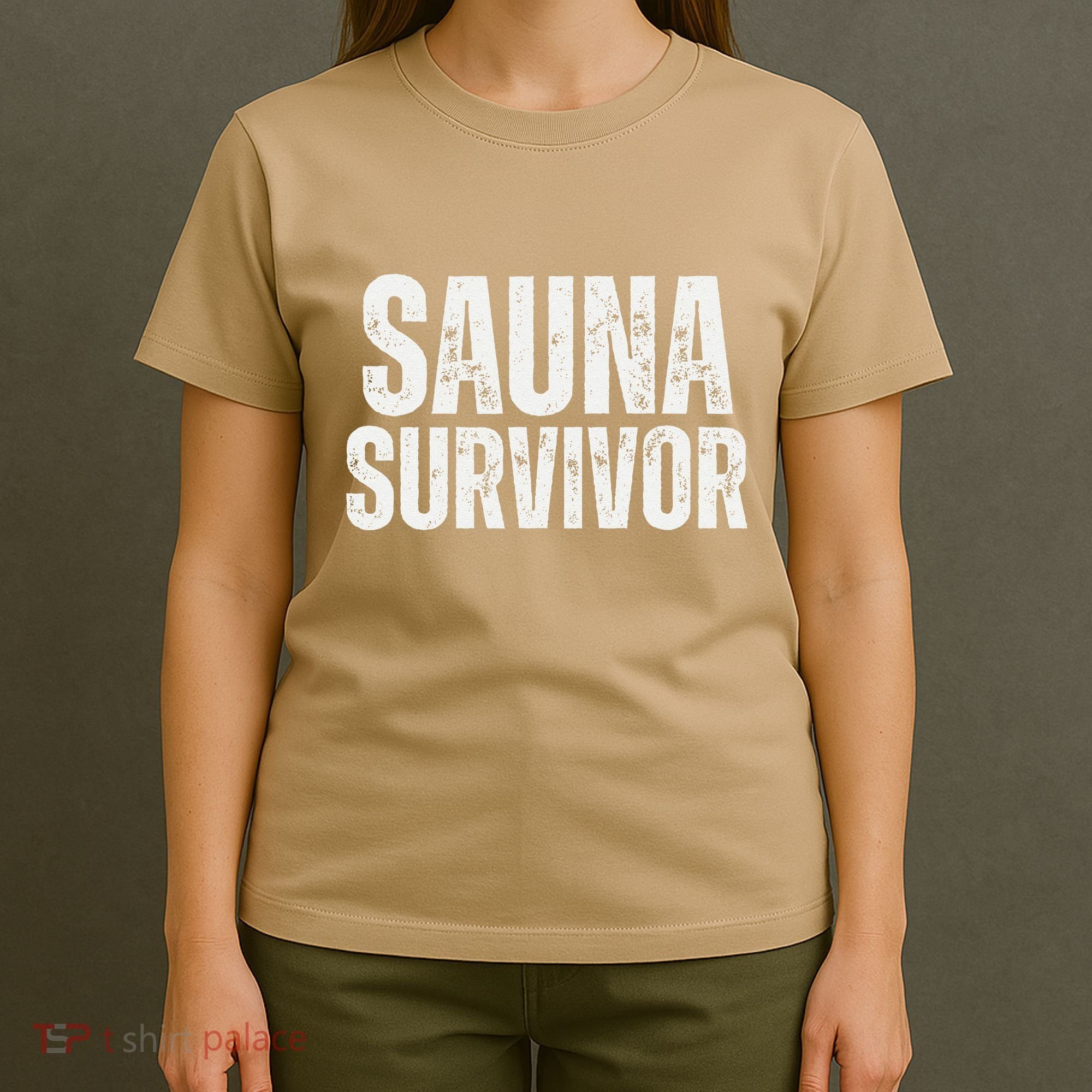 Sauna Survivor Funny For Infrared Sauna Lovers T-Shirt
