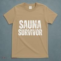 Sauna Survivor Funny For Infrared Sauna Lovers T-Shirt thumb 5
