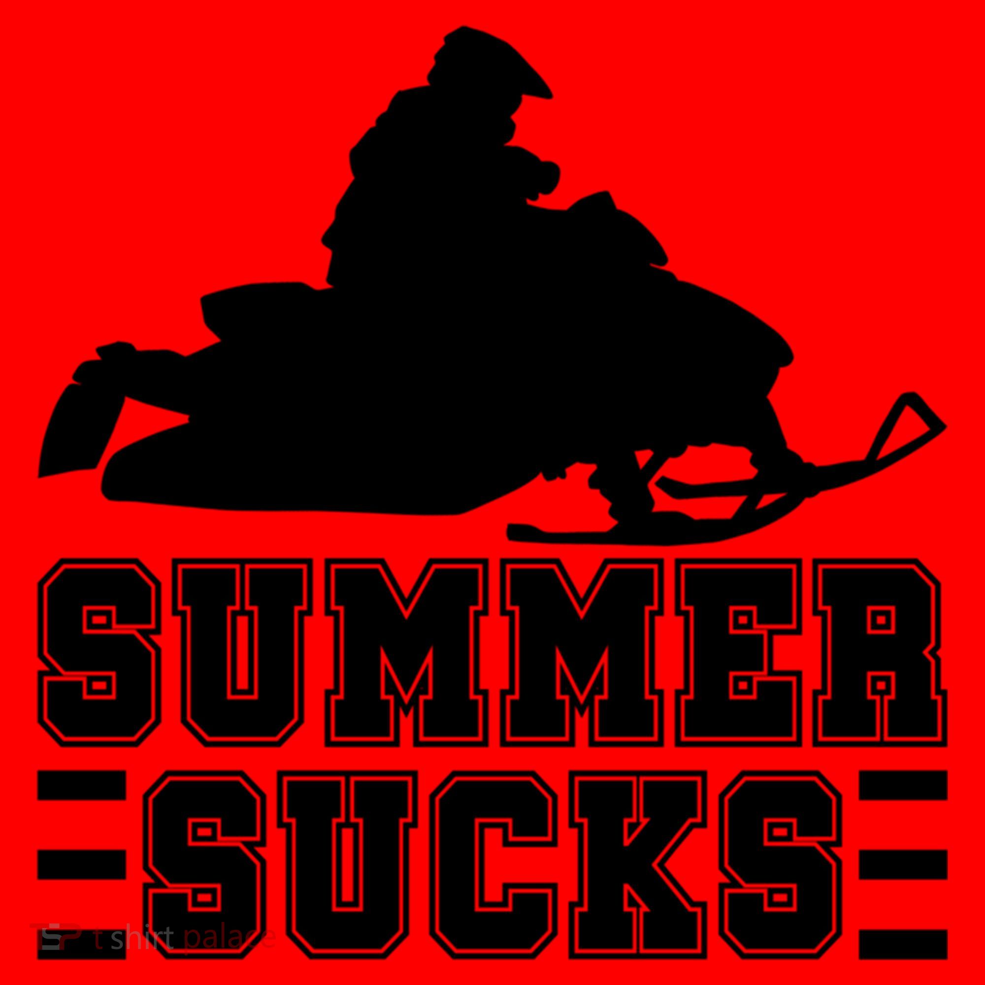 Summer Sucks! Funny Braap Snowmobile Rider Wintersport Quote Gift Santa Hat
