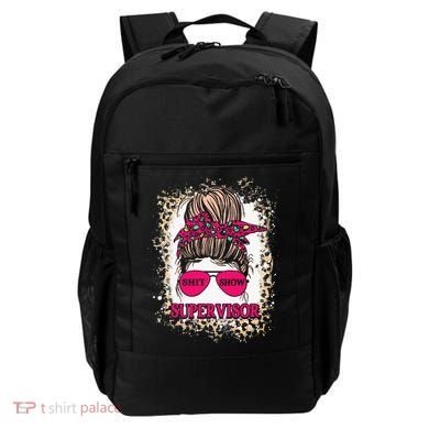Shitshow Supervisor Funny Mom Boss Manager Teacher Backpack