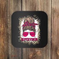 Shitshow Supervisor Funny Mom Boss Manager Teacher Coaster thumb 0
