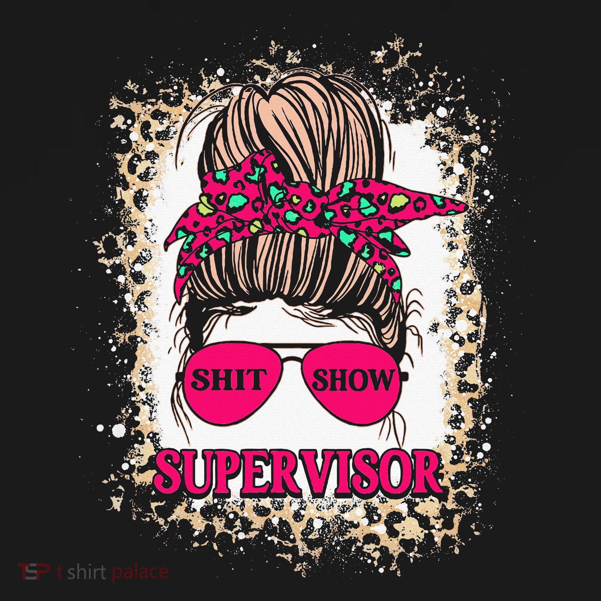 Shitshow Supervisor Funny Mom Boss Manager Teacher Pajama Set
