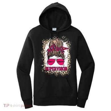 Shitshow Supervisor Funny Mom Boss Manager Teacher Women's Hoodie