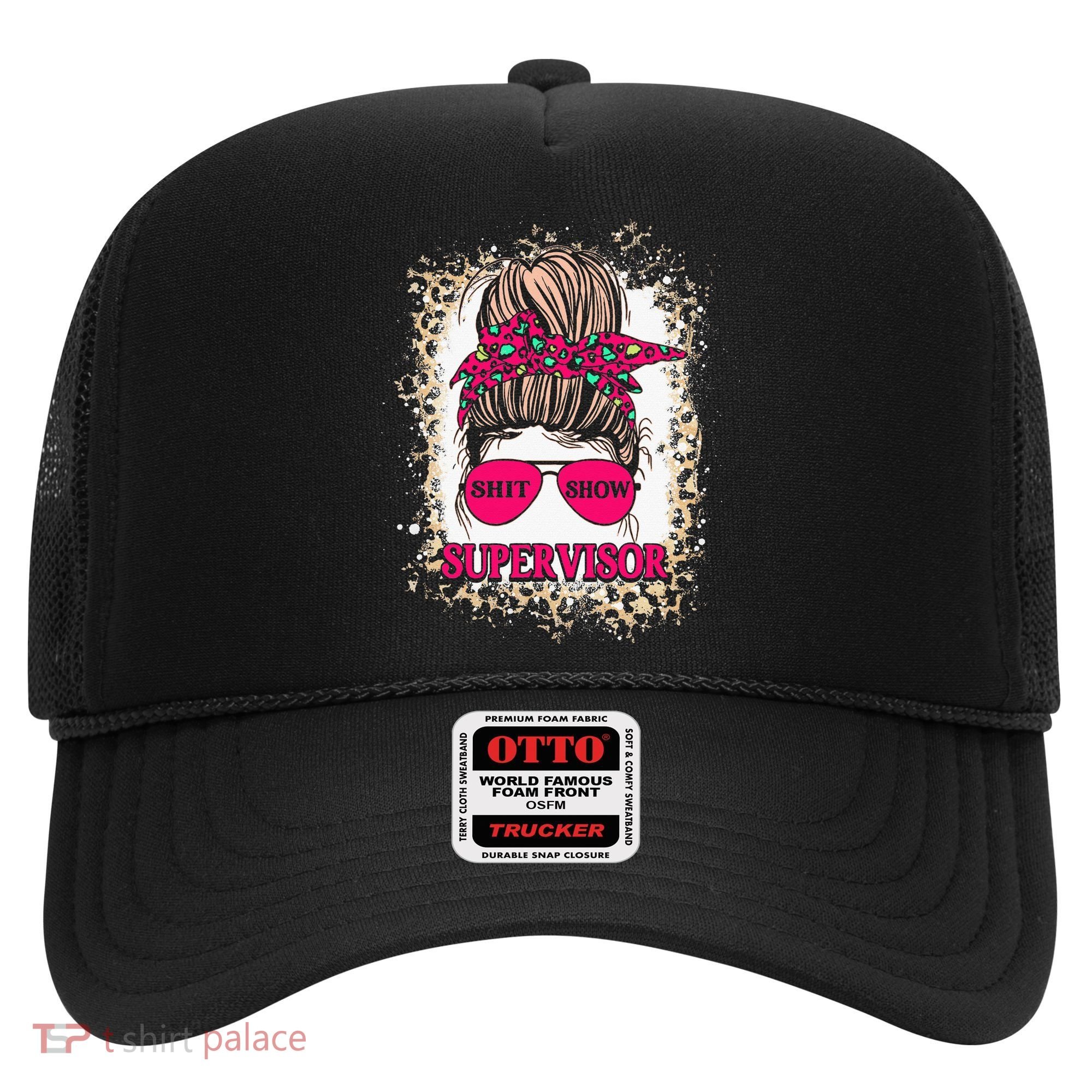 Shitshow Supervisor Funny Mom Boss Manager Teacher Hat