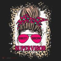 Shitshow Supervisor Funny Mom Boss Manager Teacher Hat thumb 2