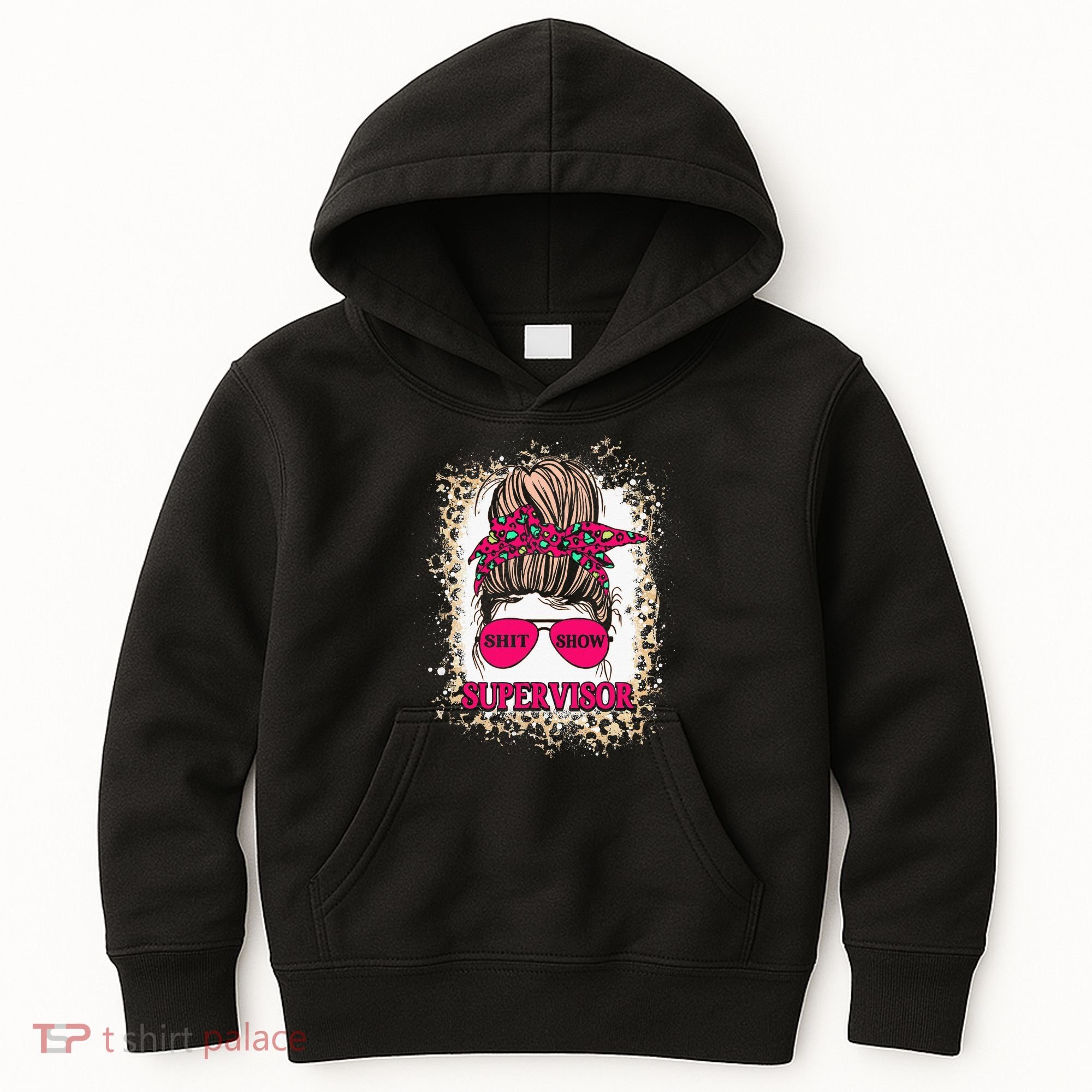 Shitshow Supervisor Funny Mom Boss Manager Teacher Kids Hoodie