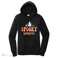 Spooky Season Floral Hippie Ghost Women's Hoodie thumb 0