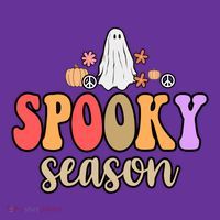Spooky Season Floral Hippie Ghost Hat thumb 2