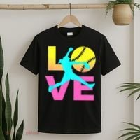 Softball Sport Love Hobby T-Shirt thumb 2