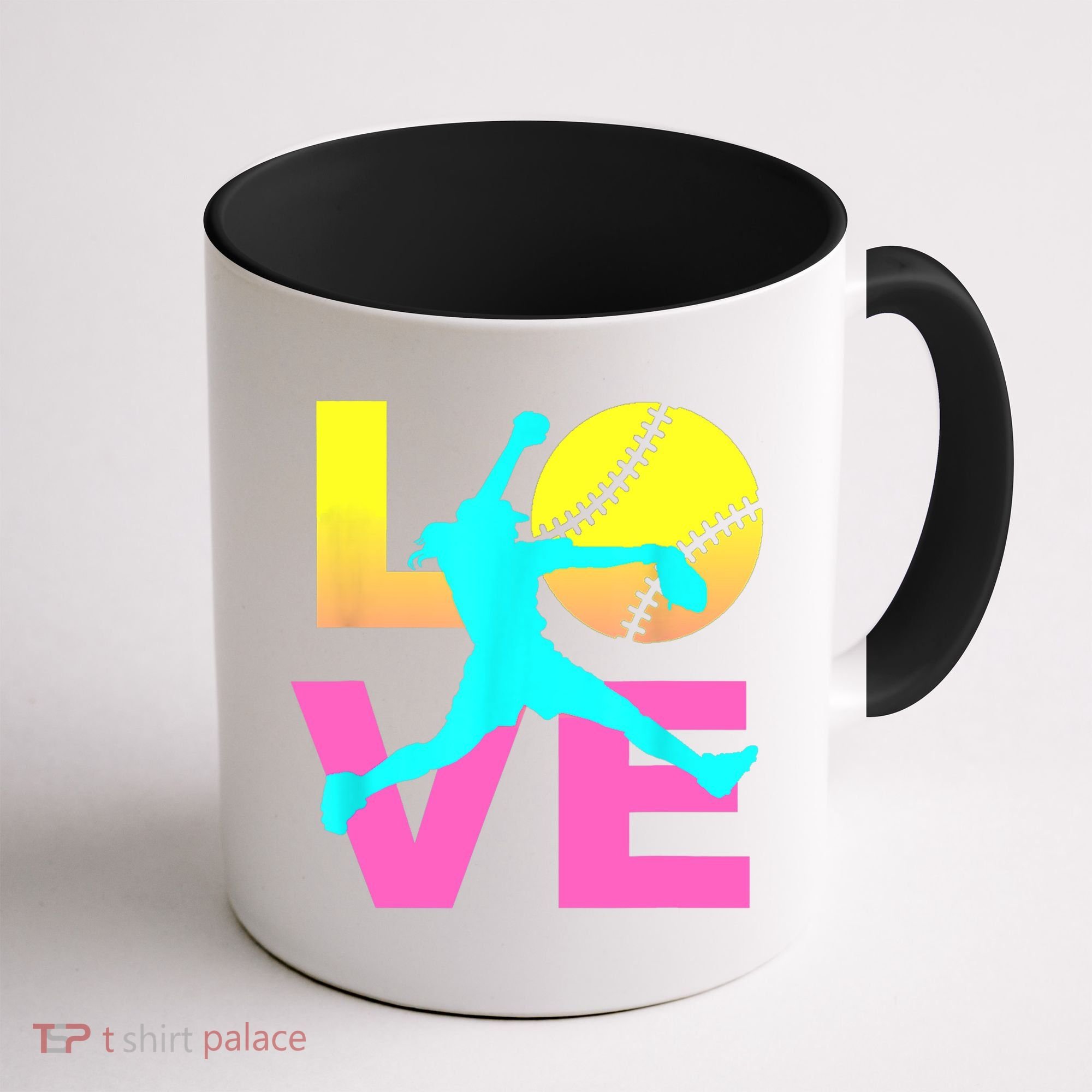 Softball Sport Love Hobby Coffee Mug