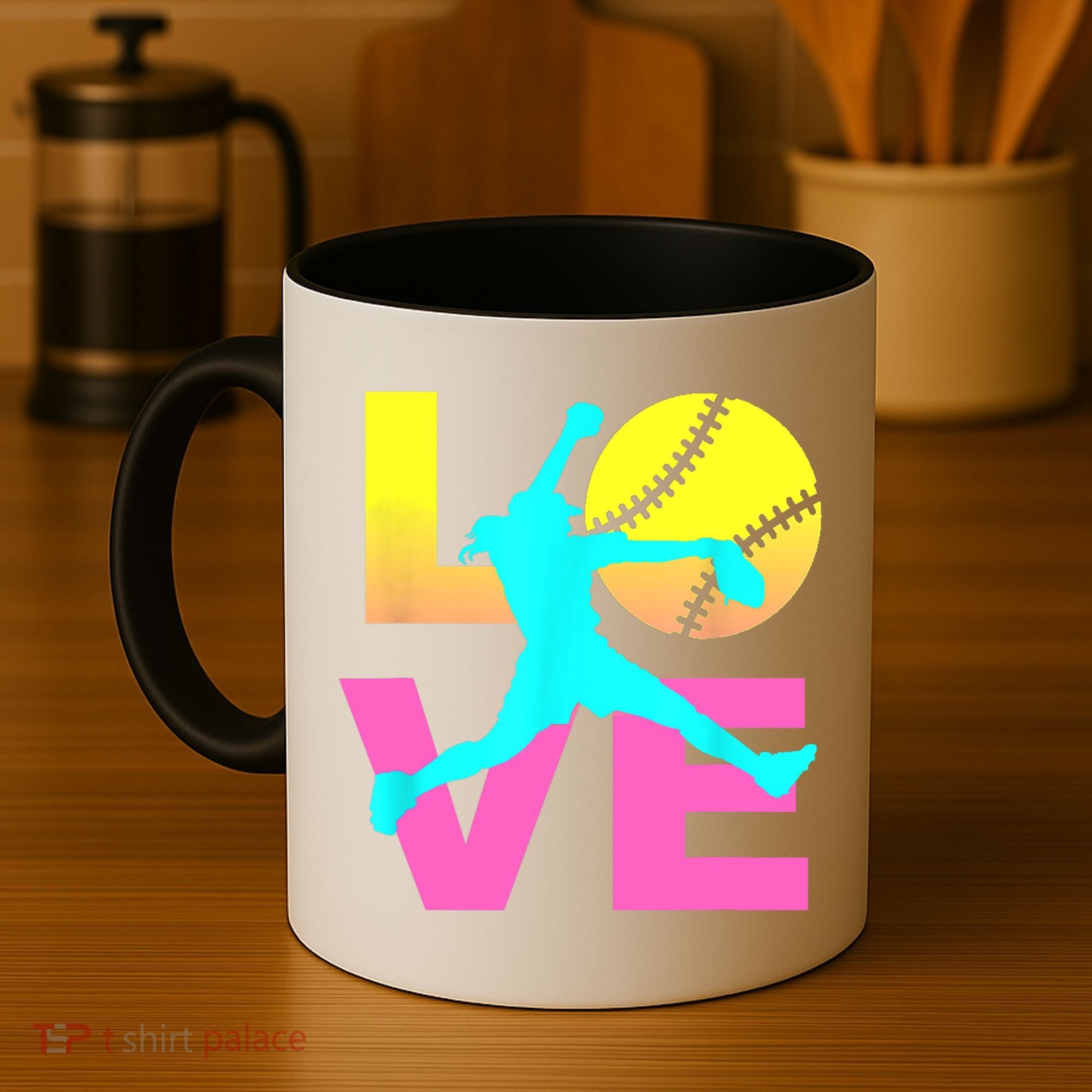 Softball Sport Love Hobby Coffee Mug
