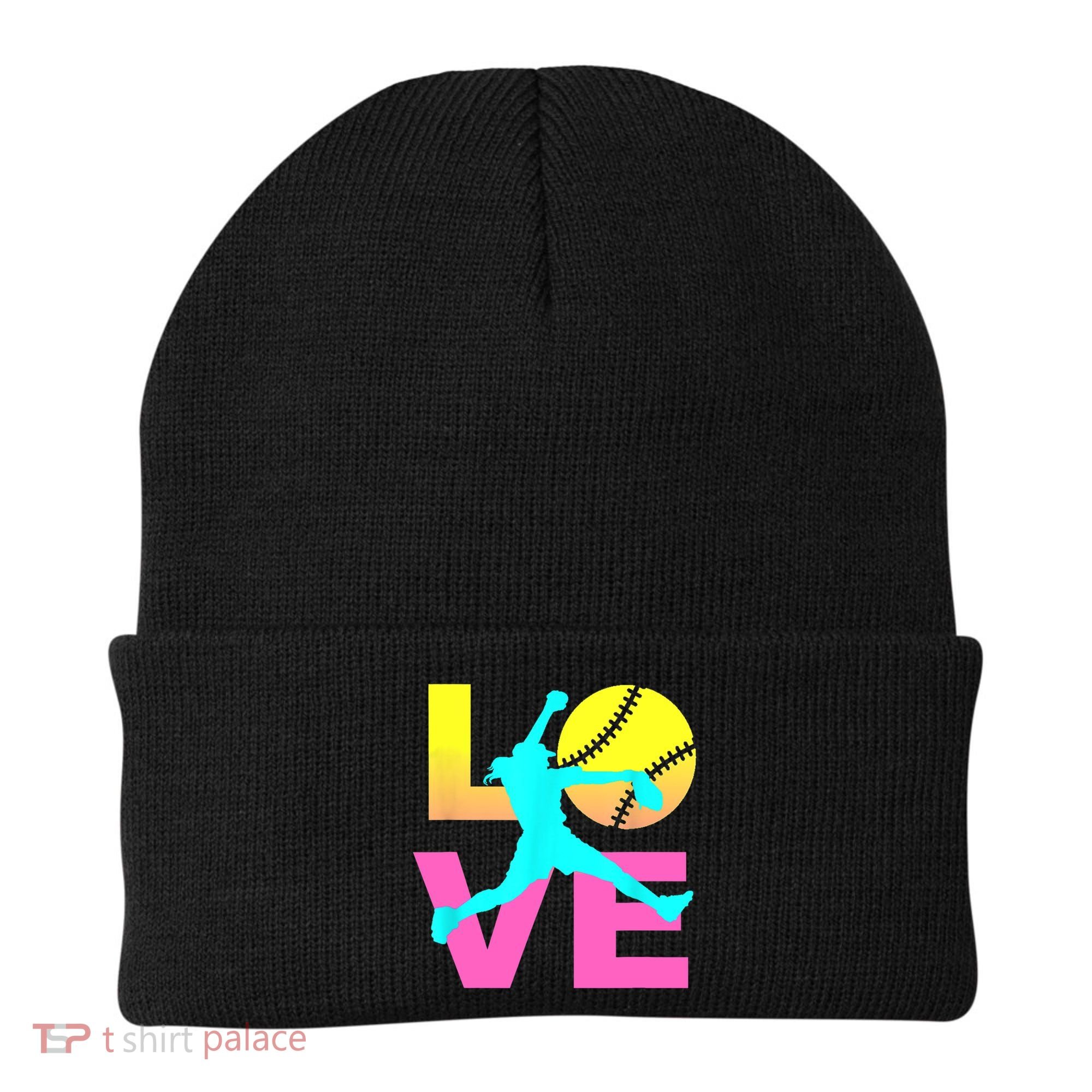 Softball Sport Love Hobby Beanie