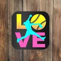 Softball Sport Love Hobby Coaster thumb 0