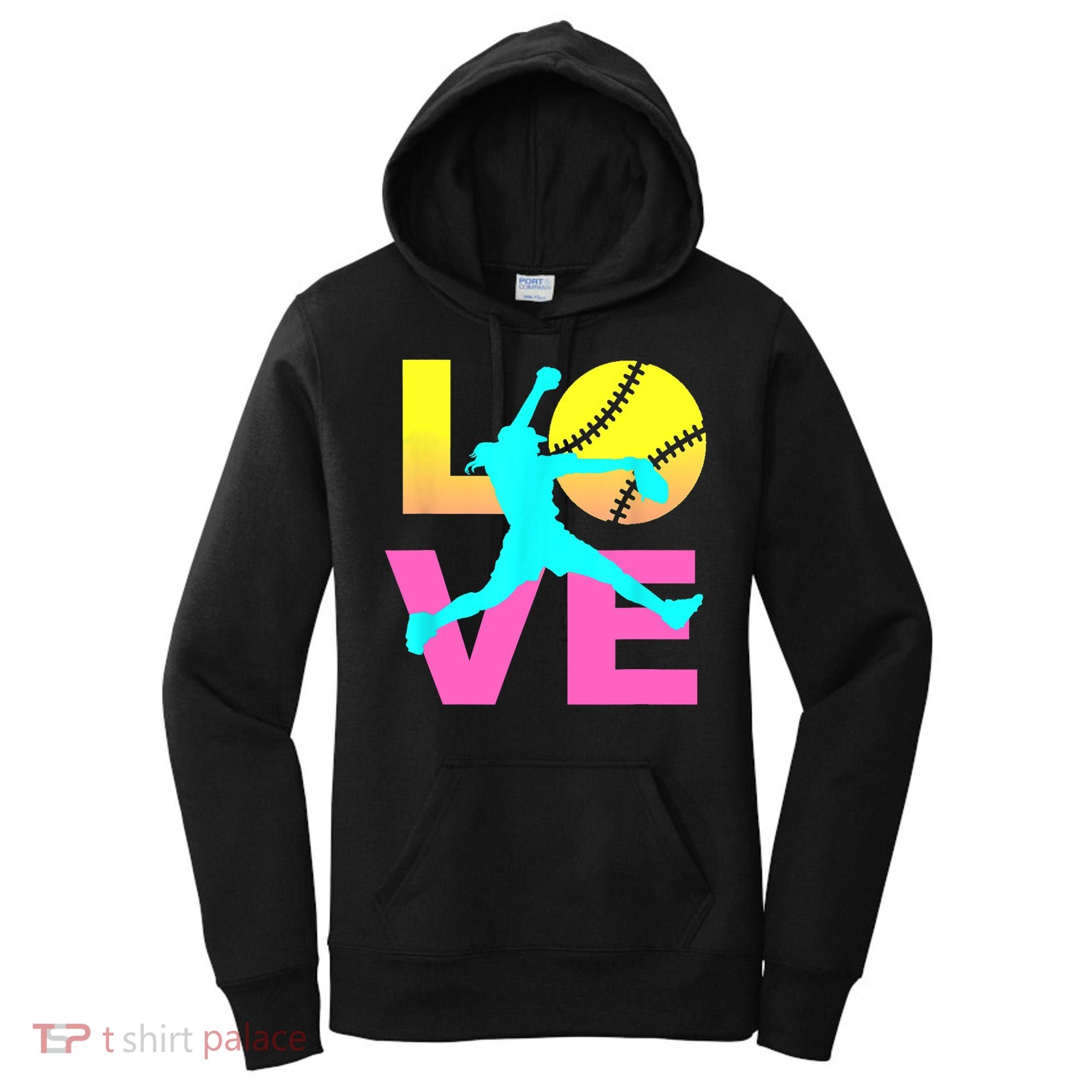 Softball Sport Love Hobby Women's Hoodie