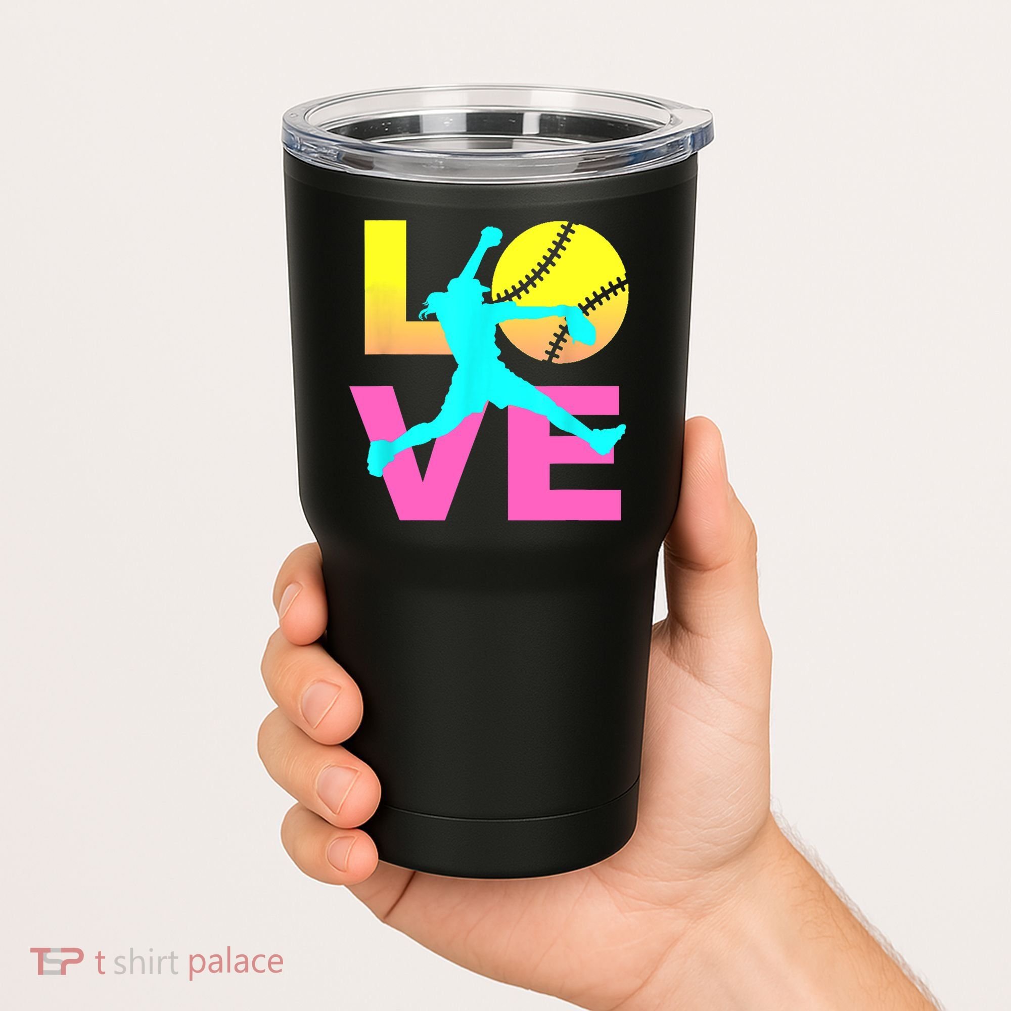 Softball Sport Love Hobby Tumbler