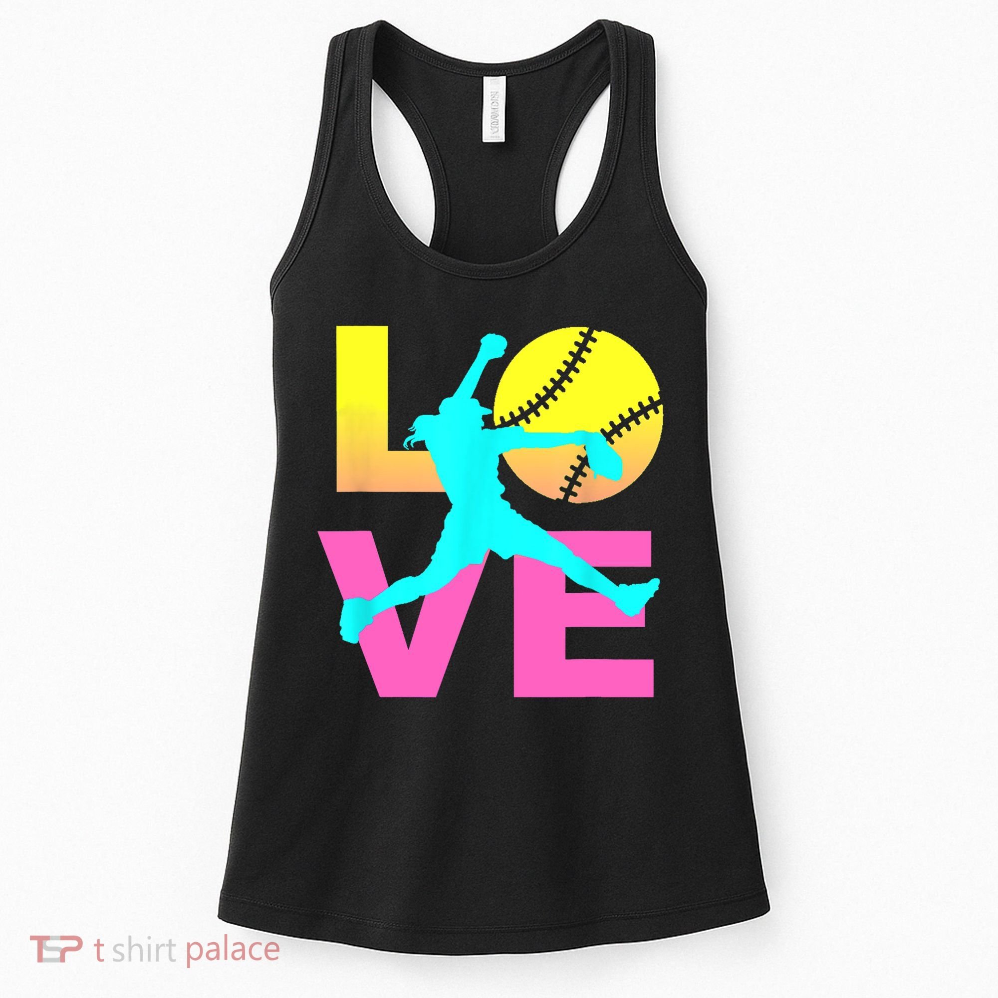 Softball Sport Love Hobby Women's Tank Top
