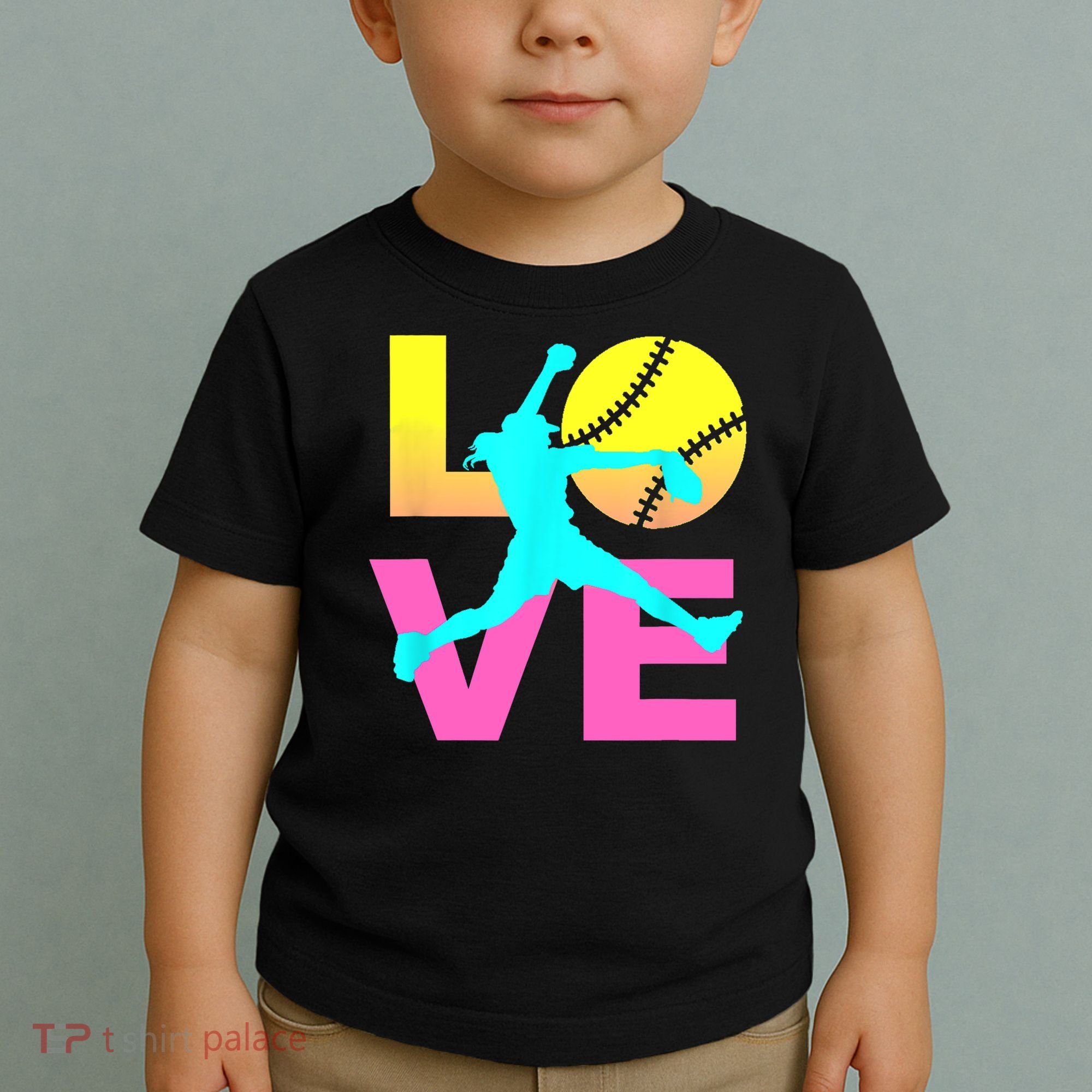Softball Sport Love Hobby Toddler T-Shirt