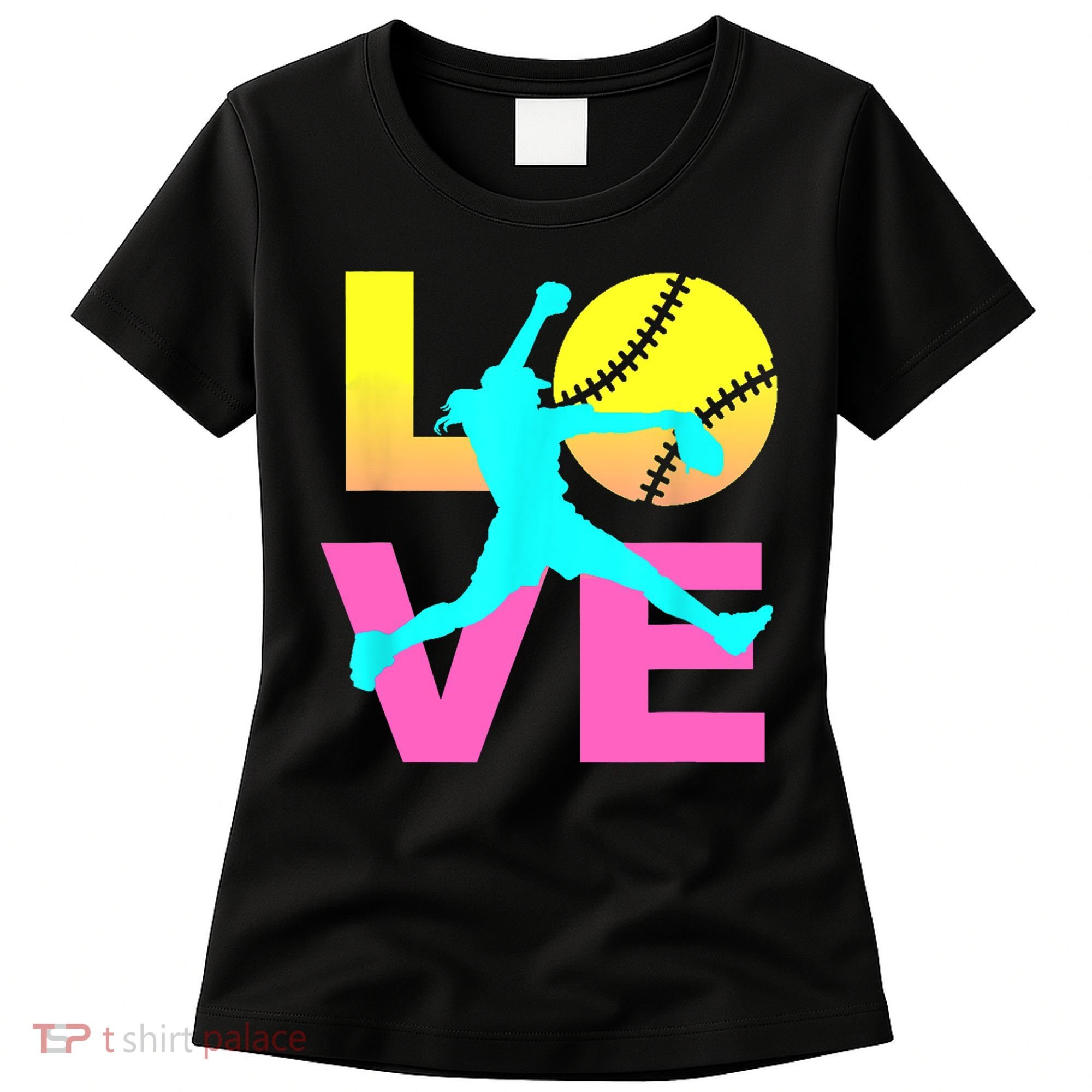 Softball Sport Love Hobby Women's T-Shirt