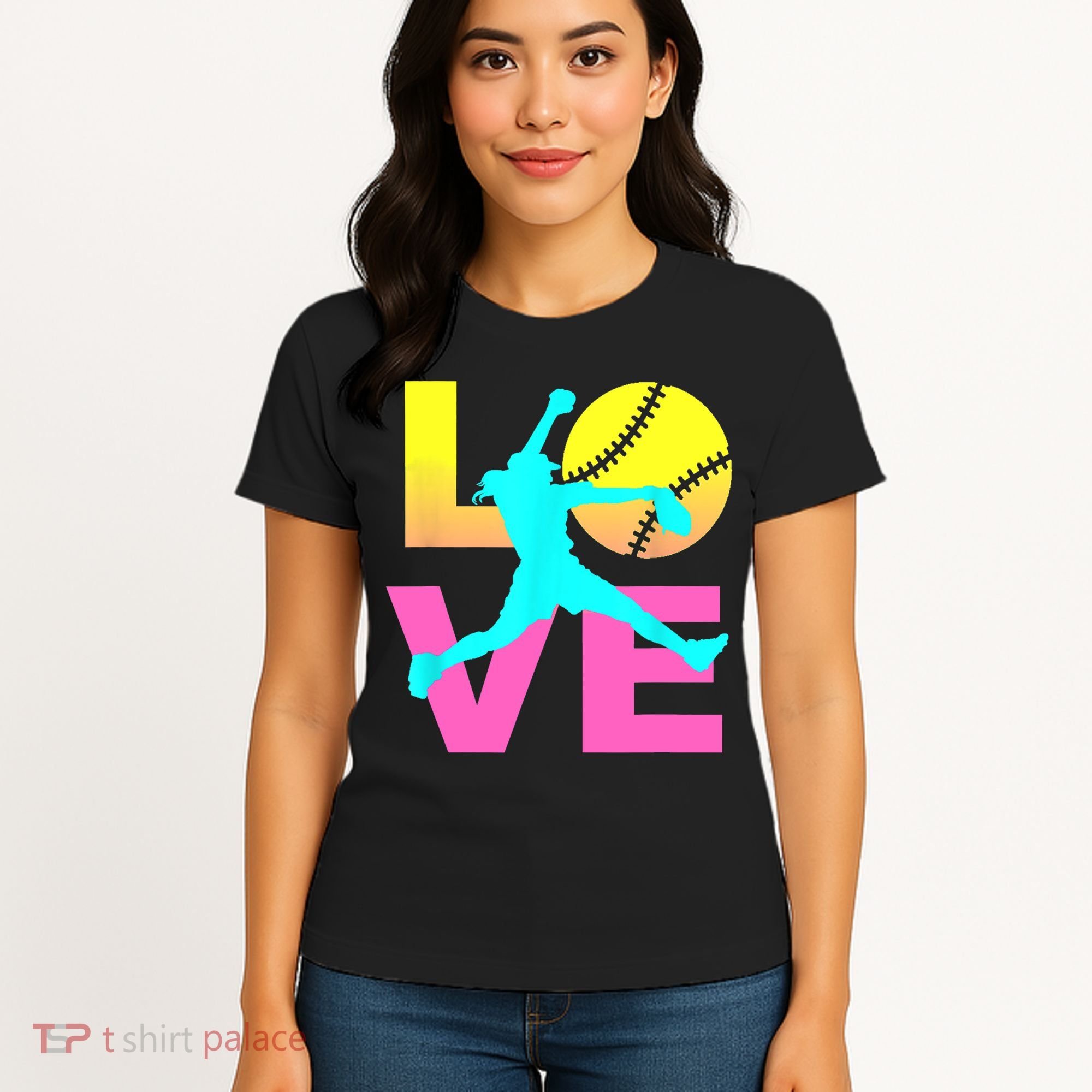 Softball Sport Love Hobby Women's T-Shirt