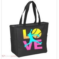 Softball Sport Love Hobby Tote Bag thumb 2
