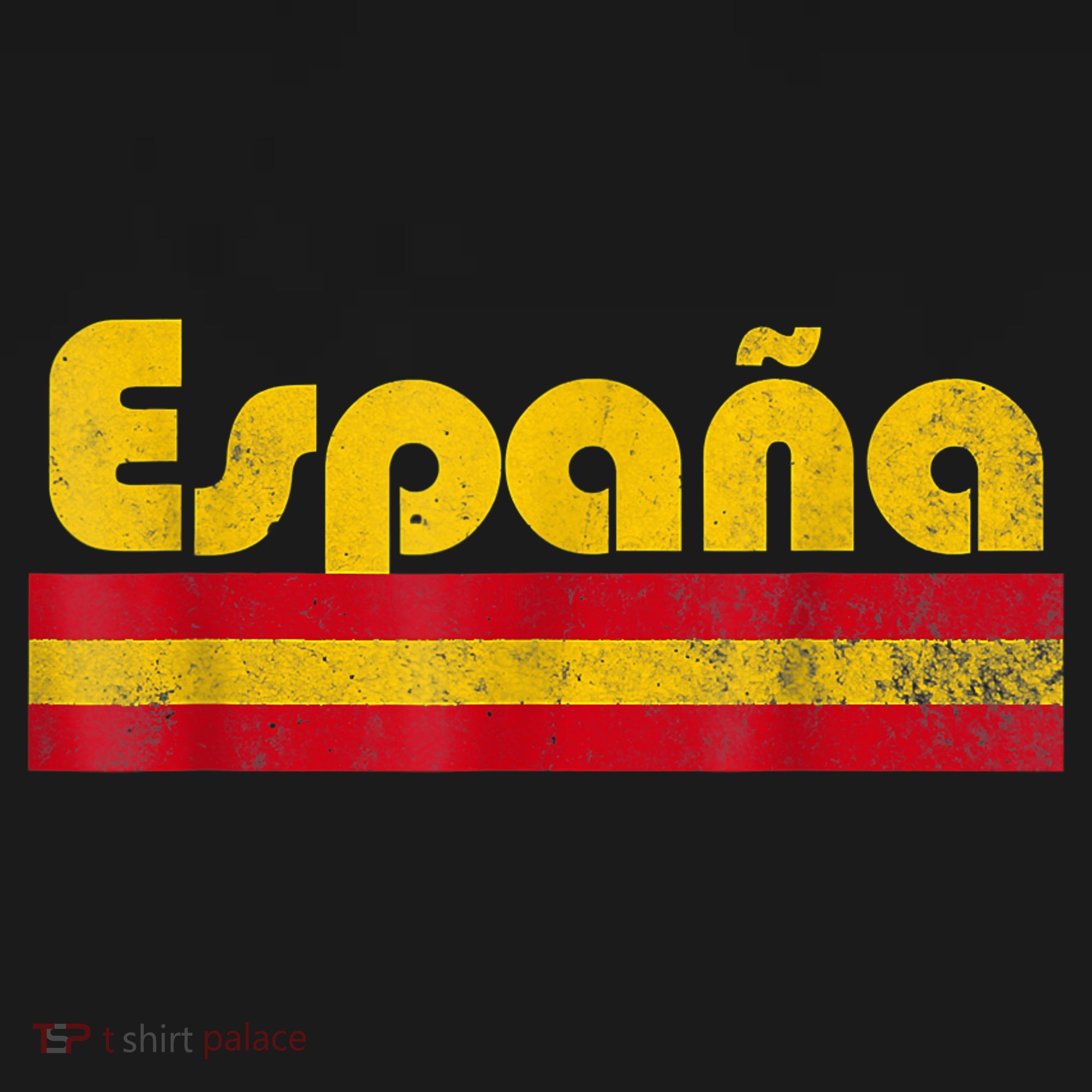 Spain Soccer Fans Jersey Spainish Flag Football Lovers T-Shirt