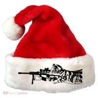 Scout Snipurr Funny Cat Sniper Santa Hat thumb 0