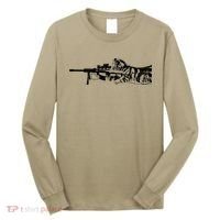 Scout Snipurr Funny Cat Sniper Long Sleeve Shirt thumb 0