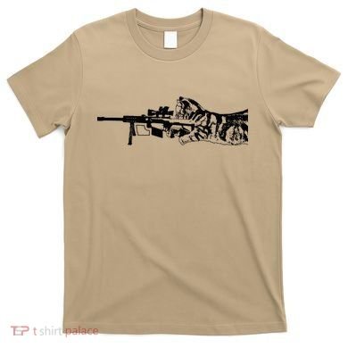 Scout Snipurr Funny Cat Sniper T-Shirt
