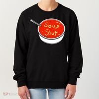 Soup Slut Funny Soup Graphic Saying Women's Sweatshirt thumb 0