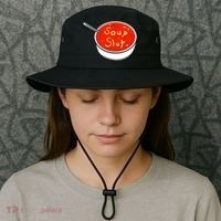 Soup Slut Funny Soup Graphic Saying Bucket Hat thumb 3