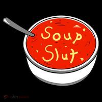 Soup Slut Funny Soup Graphic Saying Women's Hoodie thumb 2