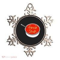 Soup Slut Funny Soup Graphic Saying Ornament thumb 0
