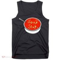 Soup Slut Funny Soup Graphic Saying Tank Top thumb 0
